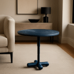 Axis Side Table Blue