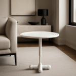 Axis Side Table White