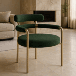 Bellbottom Dining Chair green
