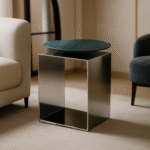 Halo Side Table Blue